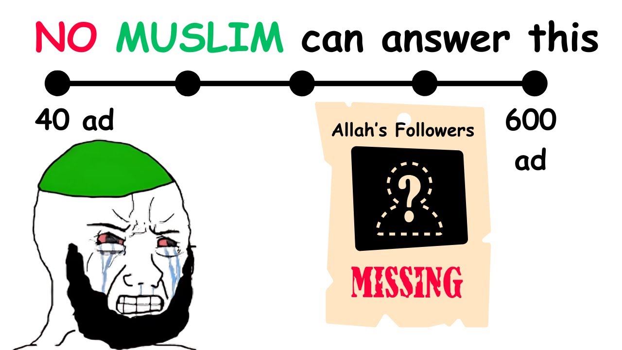 The Question NO MUSLIM Can Answer