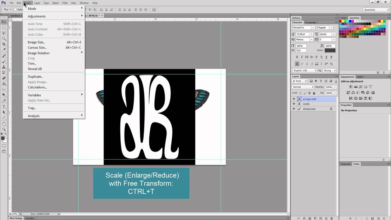 How to Make BUSINESS CARDS with Photoshop [Part 1/2]