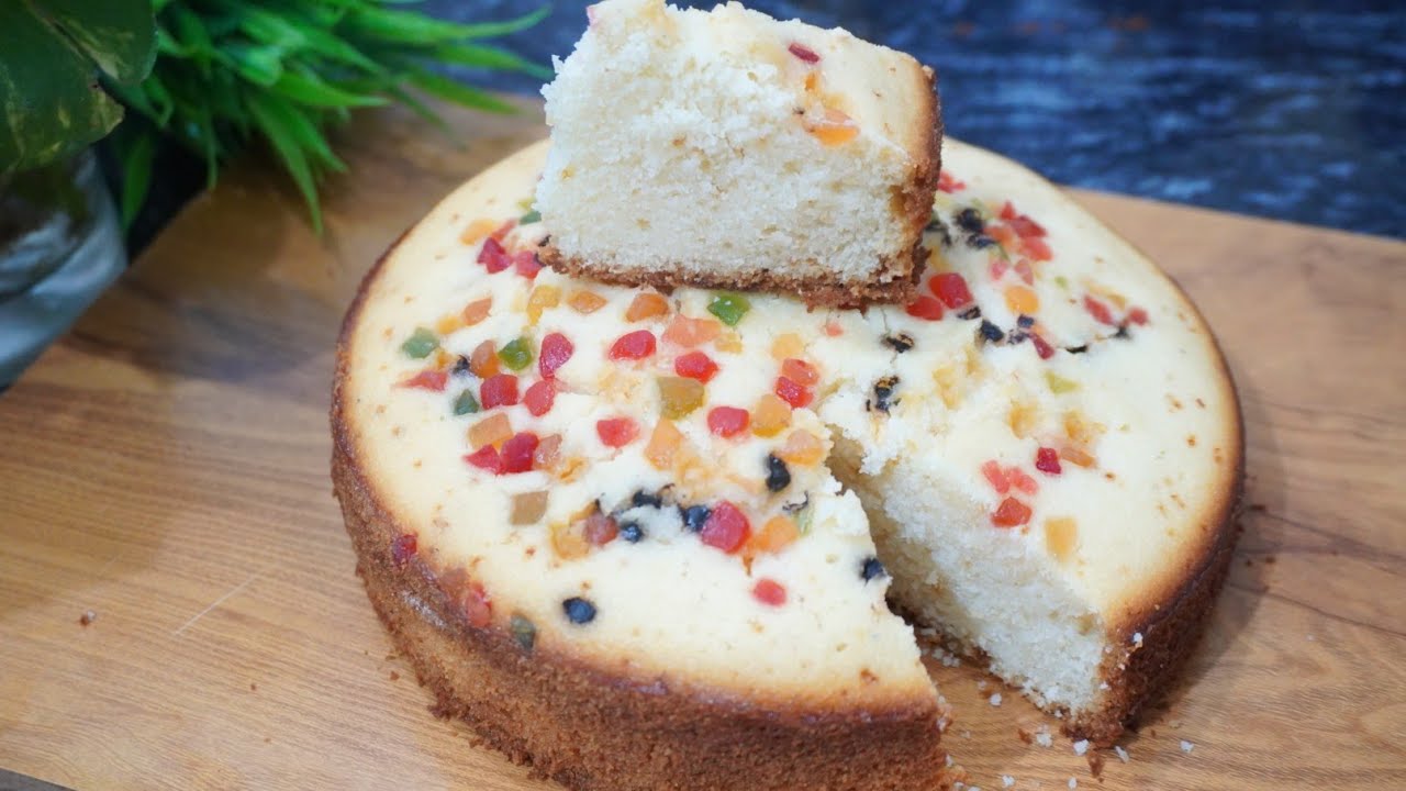Eggless Sponge Cake Without Oven | Super Soft & Fluffy Recipe😃😋