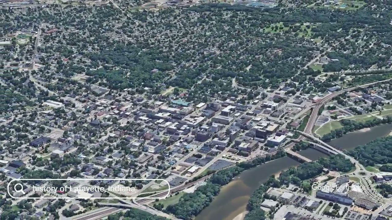 The history of Lafayette, Indiana