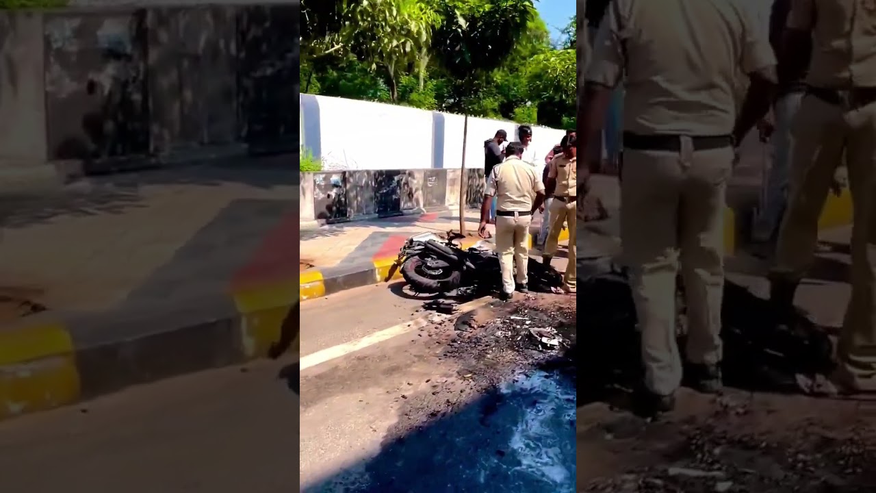 Dangerous Accident of Sports Bike #tmv #trendingshorts #automotives #shortsfeed #bike #accident