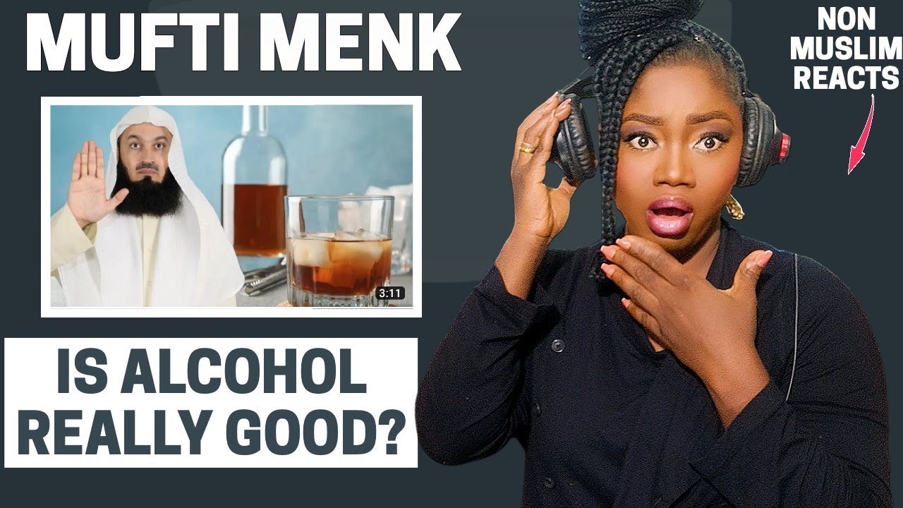 NON-MUSLIM REACTS to MUFTI MENK - Is Alcohol Really Haram? Show me where..... | REACTION!!!😱