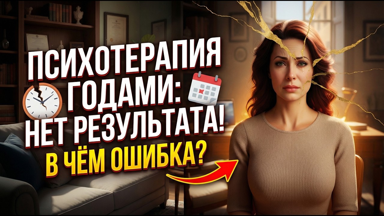 Терапия годами — а сценарии те же. В чём ошибка?