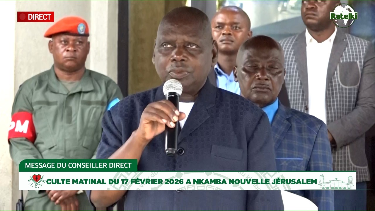 MESSAGE MATINAL DU CONSEILLER DIRECT PAPA ANDRE MBENZA KIANGANI, 17 FEVRIER 2026 A NKAMBA