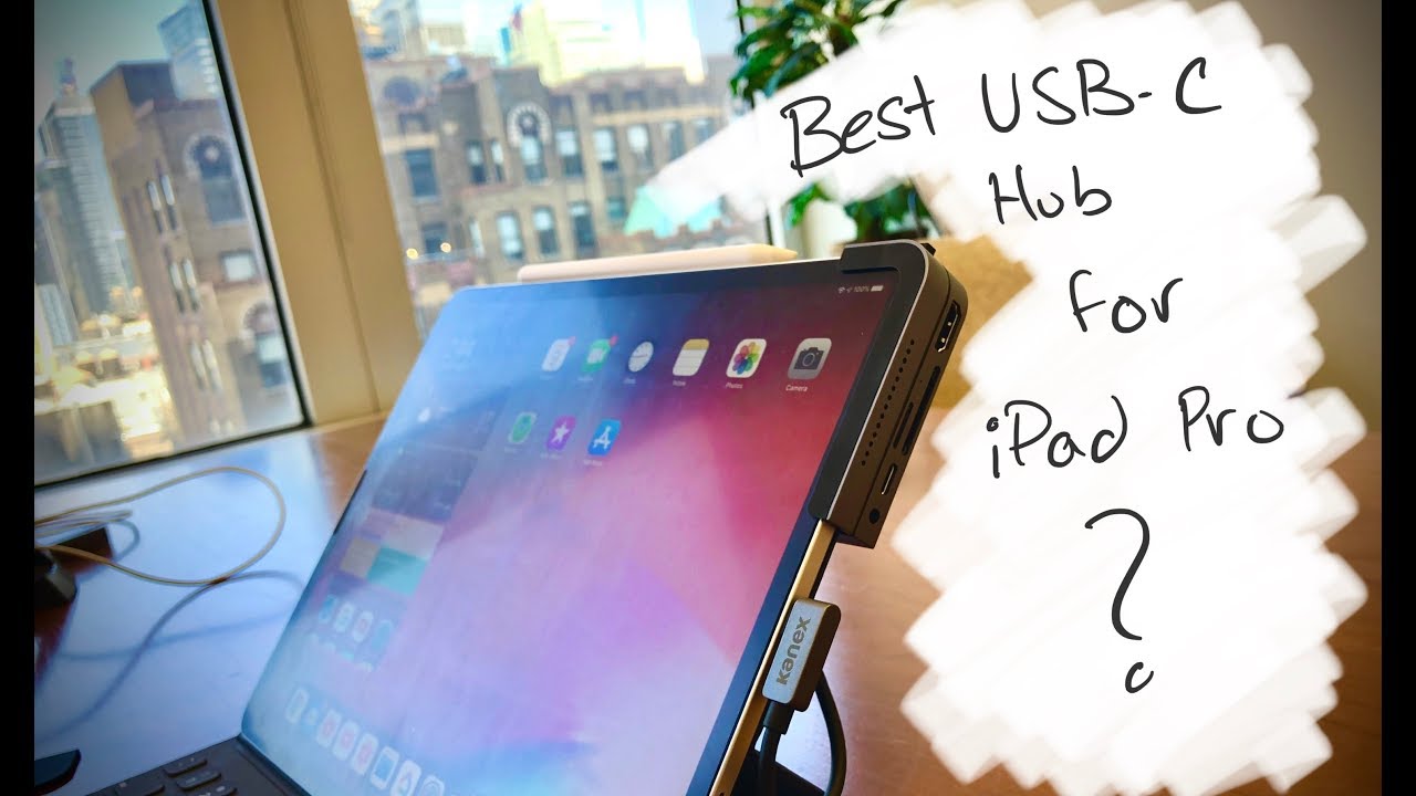 The Absolute Best iPad Pro USB-C Hub! | Kanex iAdapt 6 in 1