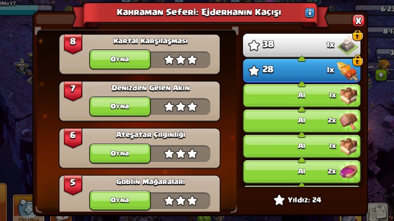 EJDERHA KAÇIŞI MÜCADELESİ 5. SALDIRI / GOBLİN MAĞARALARI