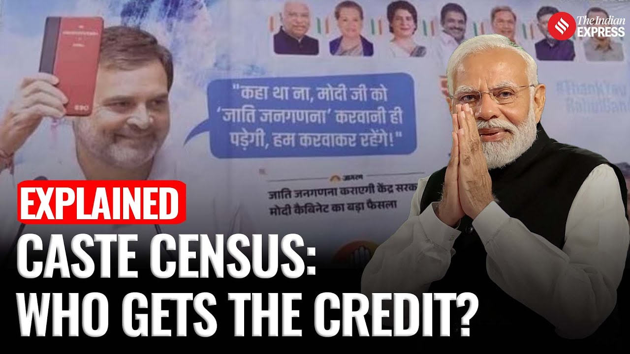 And The Credit For Caste Census Goes To... : BJP or Congress? Explained