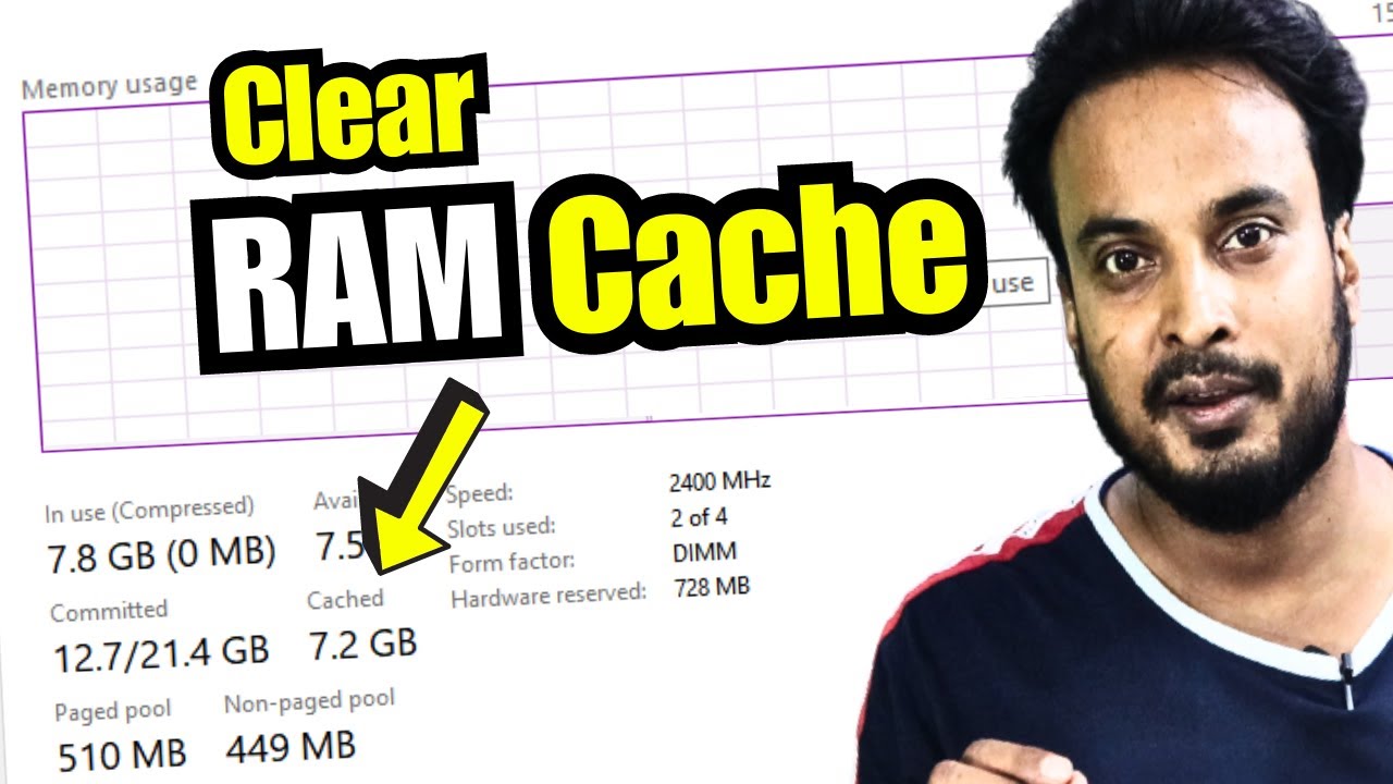 How to Clear RAM CACHE in Windows 10/11| 💨 Make Computer Faster