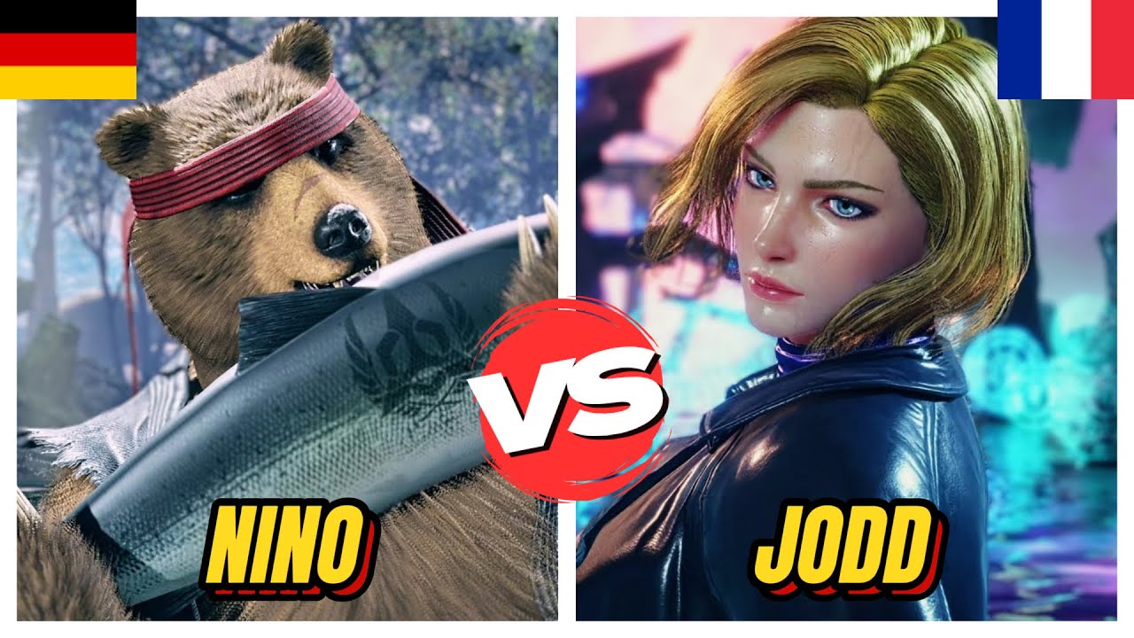 Tekken 8 ▰ NINO (Kuma) Vs JODD (Nina) ▰ Ranked Matches!
