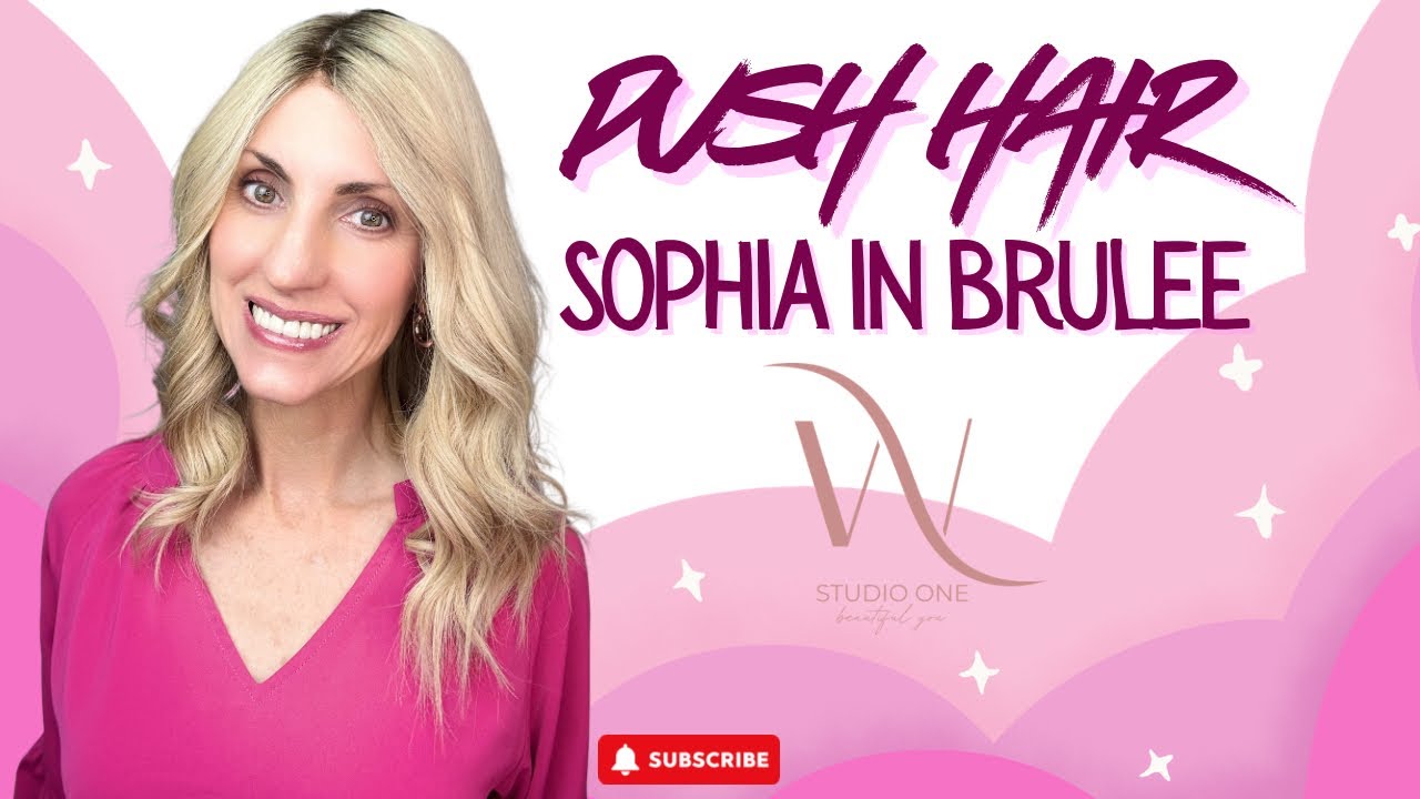 Wig Studio 1 PUSH Hair Sophia in Brûlée Wig Review! Beautiful Human Hair!
