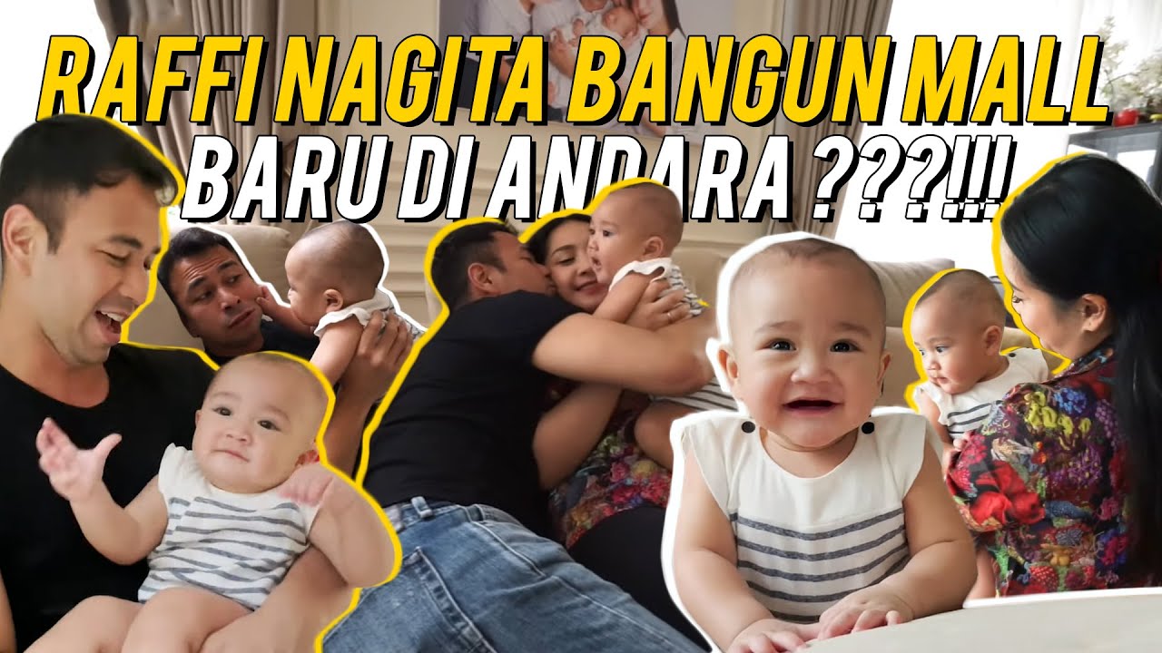 SUPER KEREN!! RAFFI NAGITA BIKIN MALL & WATERBOOM RANS??!! RAFATHAR RAYYANZA JADI BOSNYA...