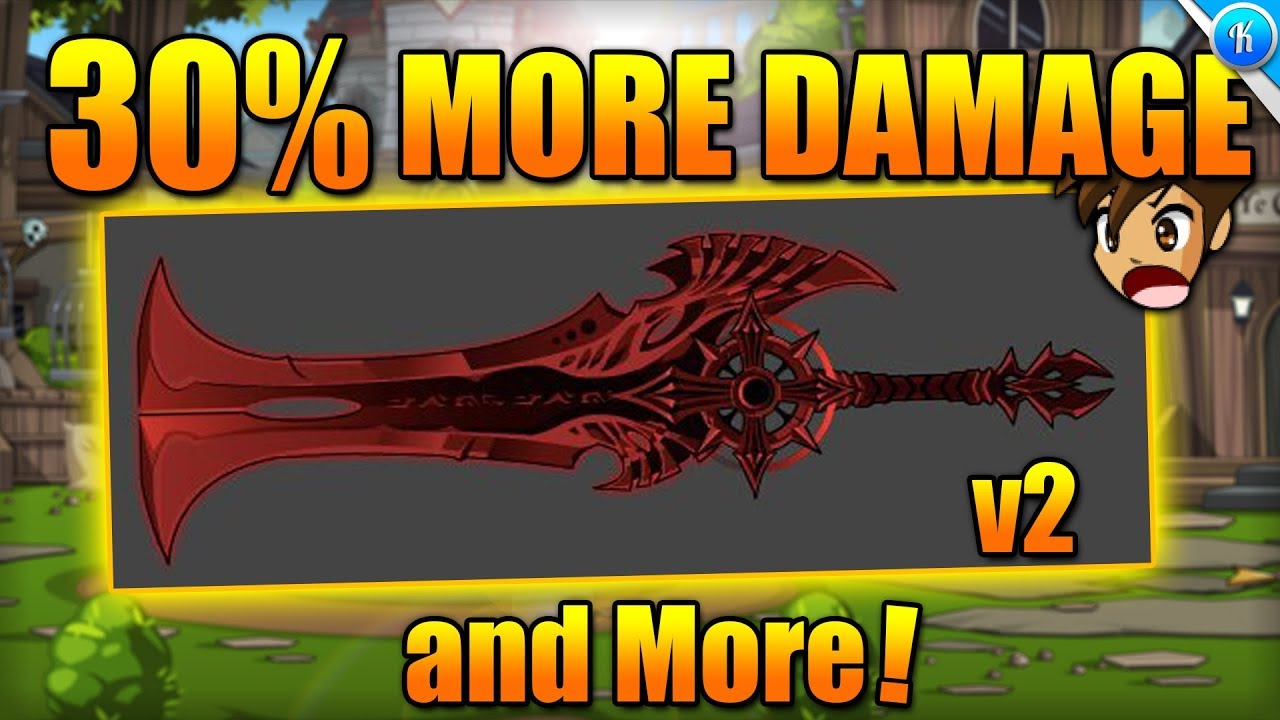 30% MORE DAMAGE! The Best Weapon in AQW?! AdventureQuest Worlds