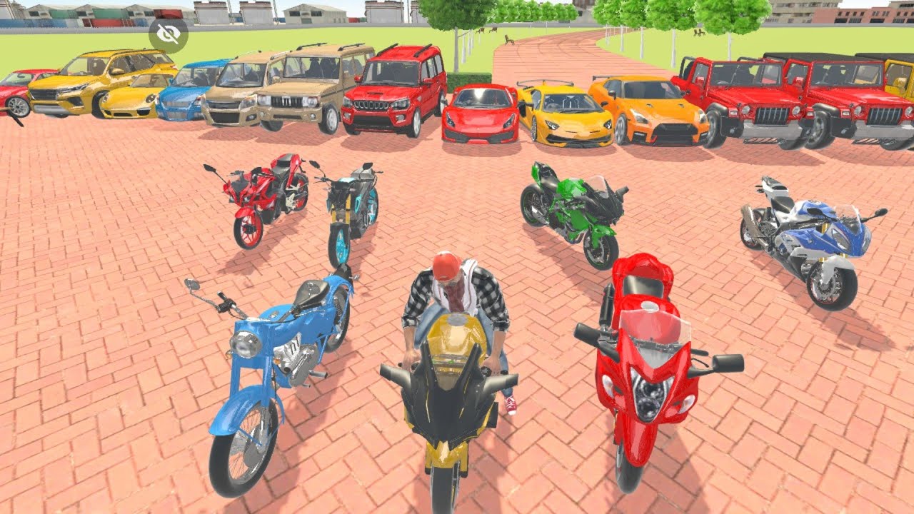 Franklin Ka 🤩Modified Motor Car Bike😱Drifting Test [] Indian Theft Auto Simulator 🔥Android-Gameplay🎯