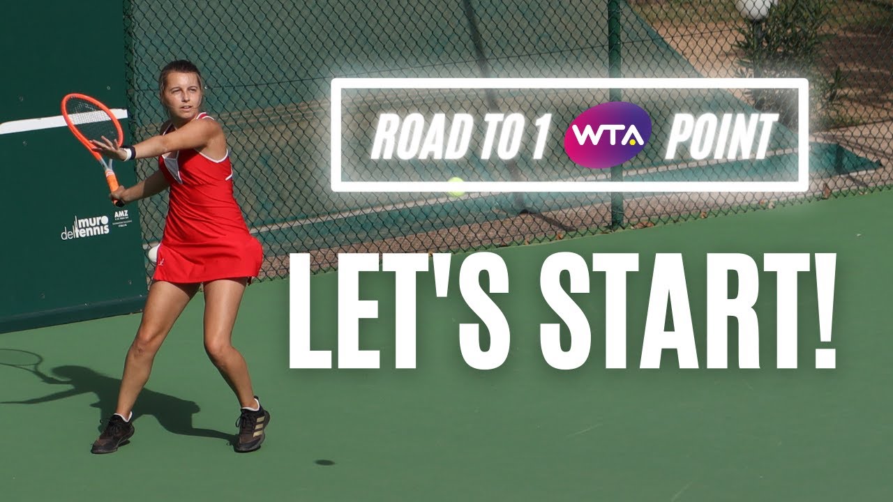 Road To 1 WTA Point: Let’s start! | W/E Tennis Tournament Vlog