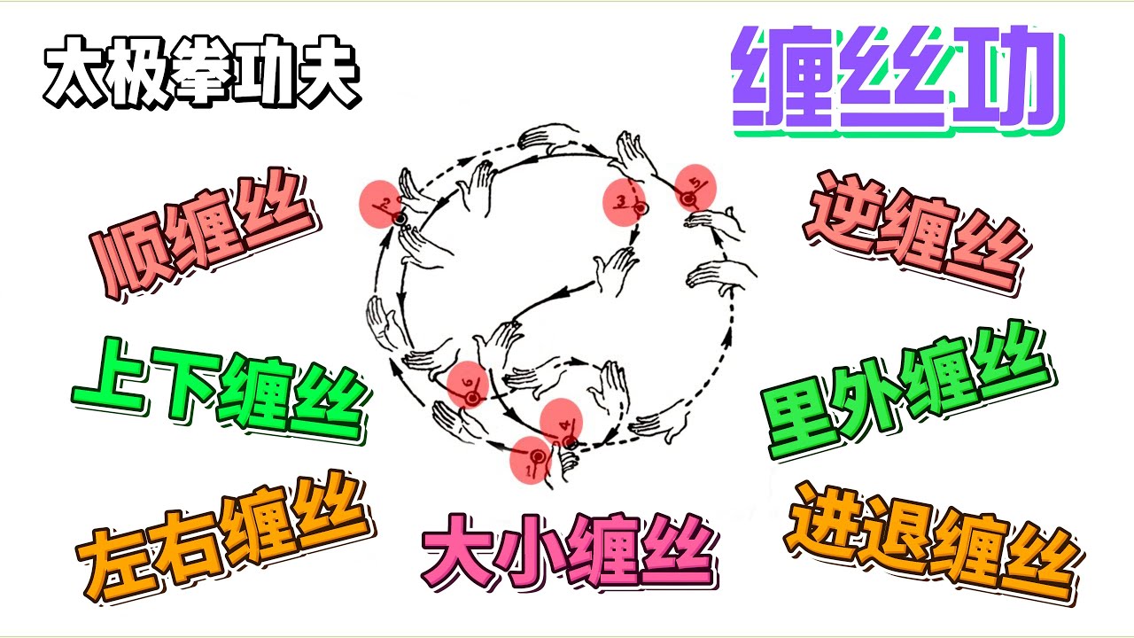 [太极拳] 太极拳 缠丝功习练 Taijiquan Spiral Skill Training