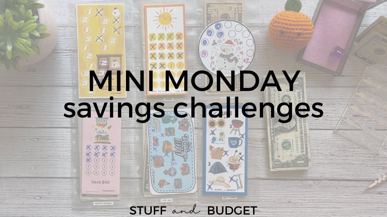 Mini Monday Savings Challenges