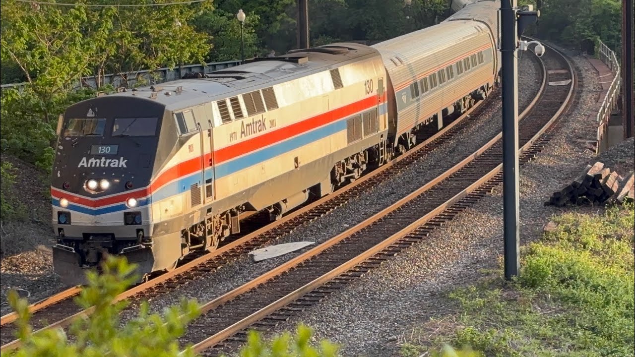 Amtrak “Phase II” Heritage Locomotive in Washington DC