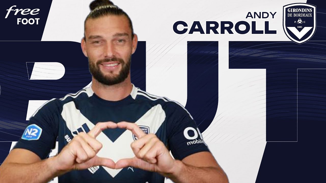 Andy CARROLL ouvre le score face à SAUMUR (0-1) ! - GIRONDINS