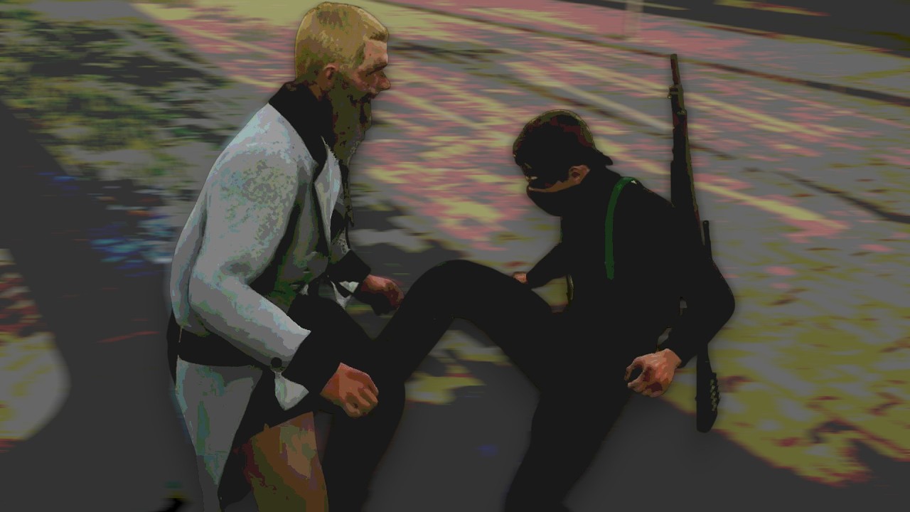 Getting in Trouble in Red Dead RP