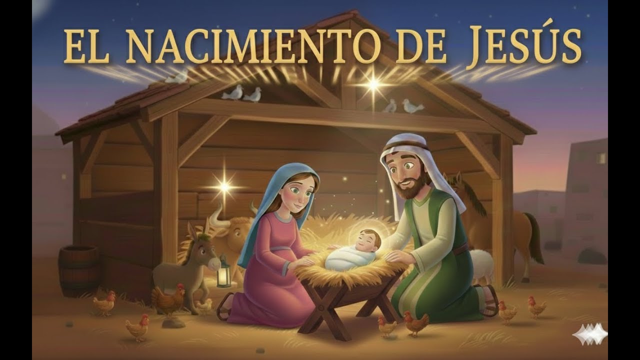 Historias de la Biblia para niños: El Nacimiento de Jesús