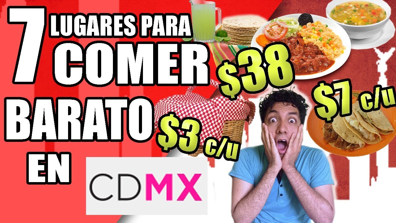 7 lugares para comer BARATO en CDMX | Zona Centro
