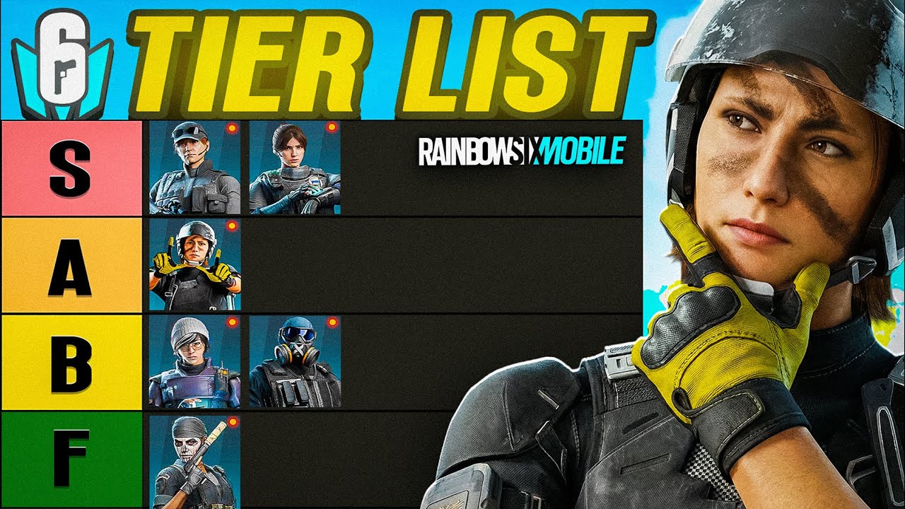 Operator Tier List in Rainbow Six Mobile 