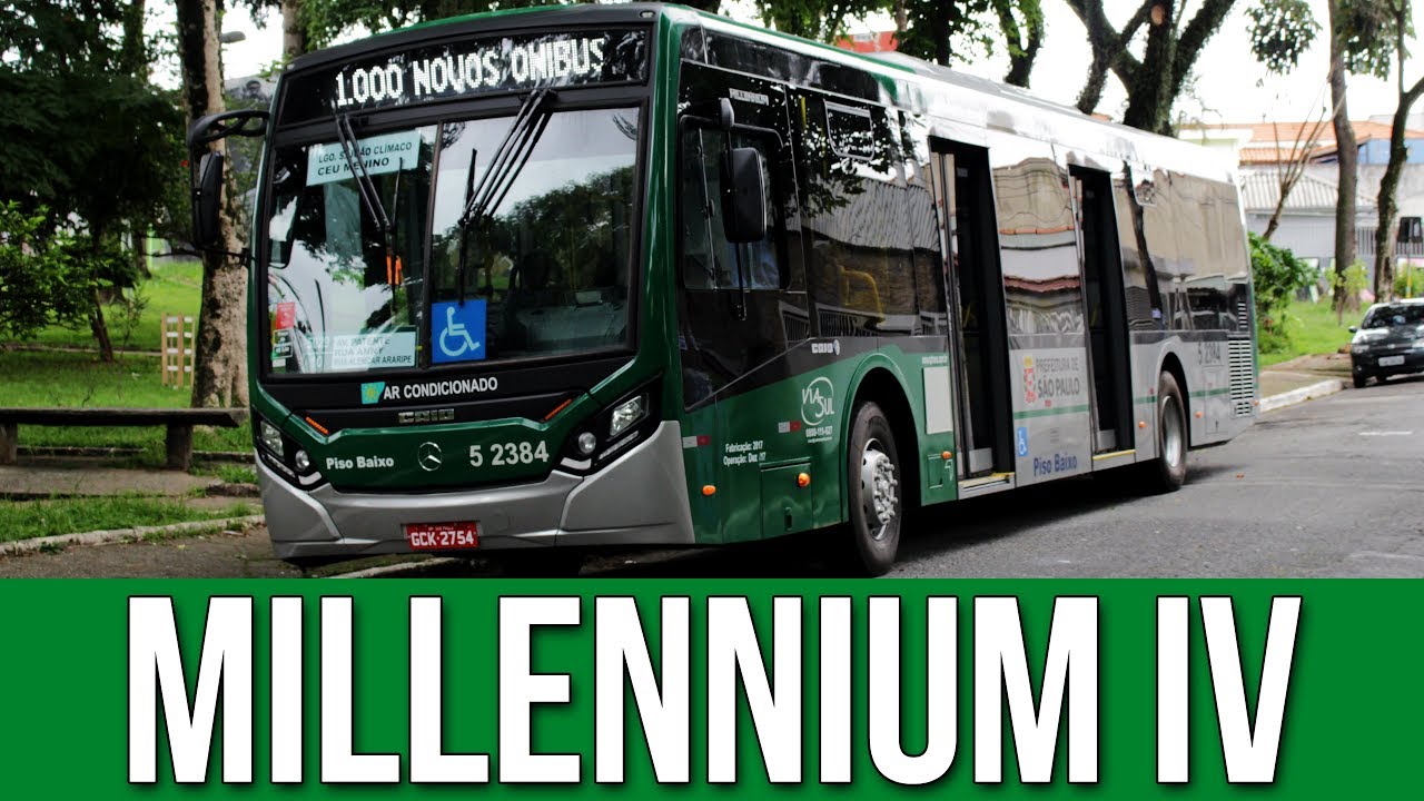 Novos Caio Millennium IV da Via Sul Transportes - Eu Fui Conferir #78
