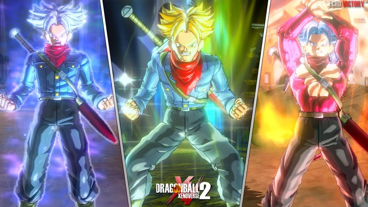 DBXV2 : Future Trunks Mod Pack Gameplay! New Movesets & Transformation