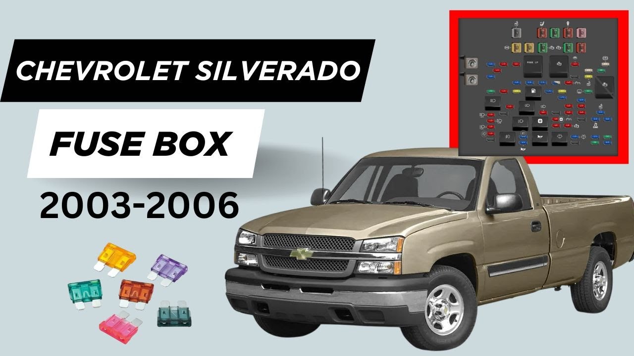 Chevrolet Silverado (1500/2500/3500) Relay & Fuse Box Diagram – (2003-2006)