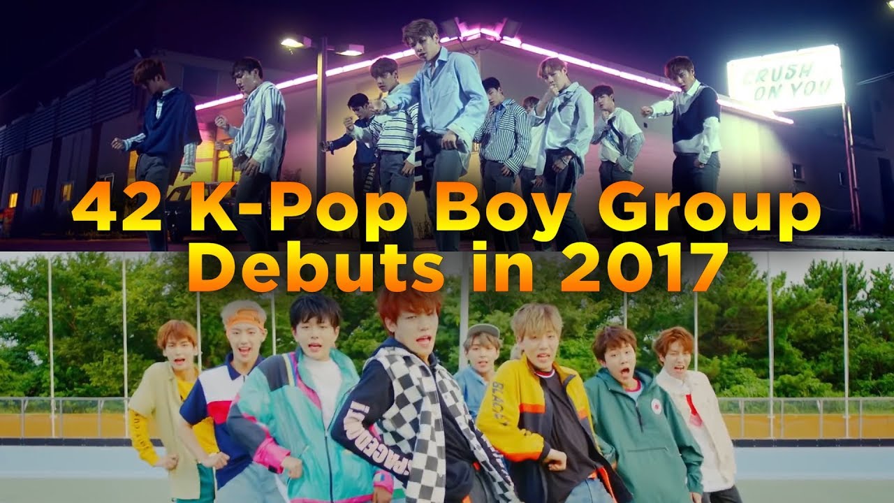 2017 K-Pop Boy Group Debuts