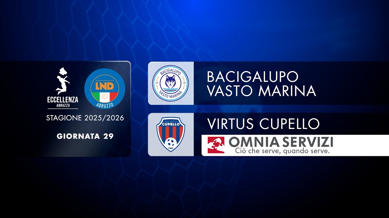 Eccellenza | 29^ giornata | Bacigalupo V.M. - Virtus Cupello (0-0)