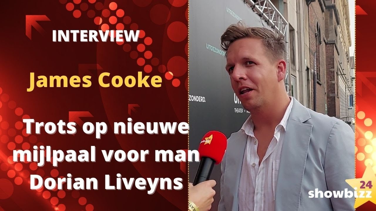 James Cooke is trots op nieuwe mijlpaal voor man Dorian Liveyns