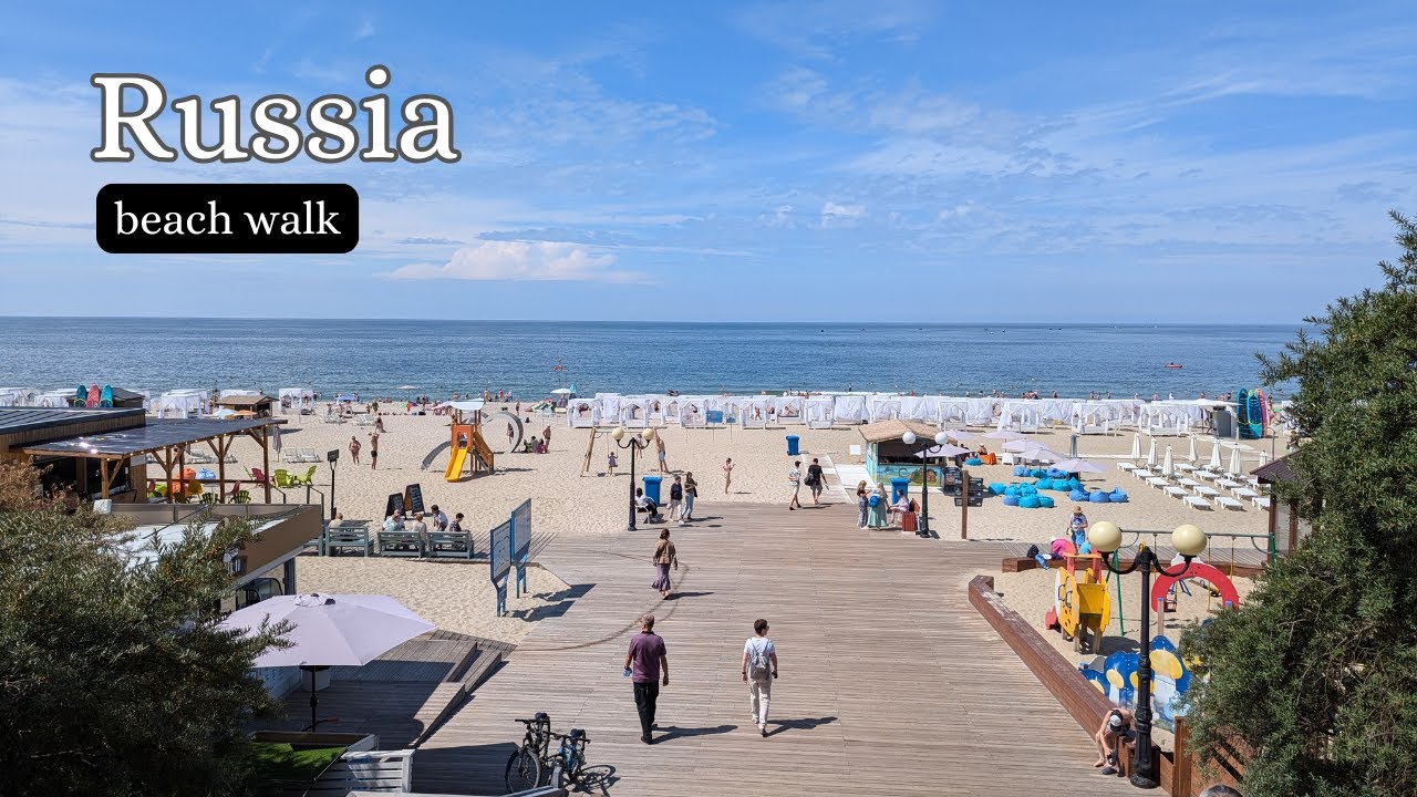 Summer in Russia🌞🏖️Beautiful Beach in Kaliningrad region