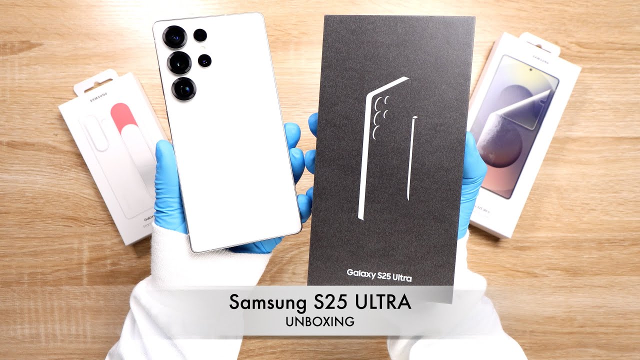 New Samsung Galaxy S25 Ultra Unboxing - ASMR [4k]