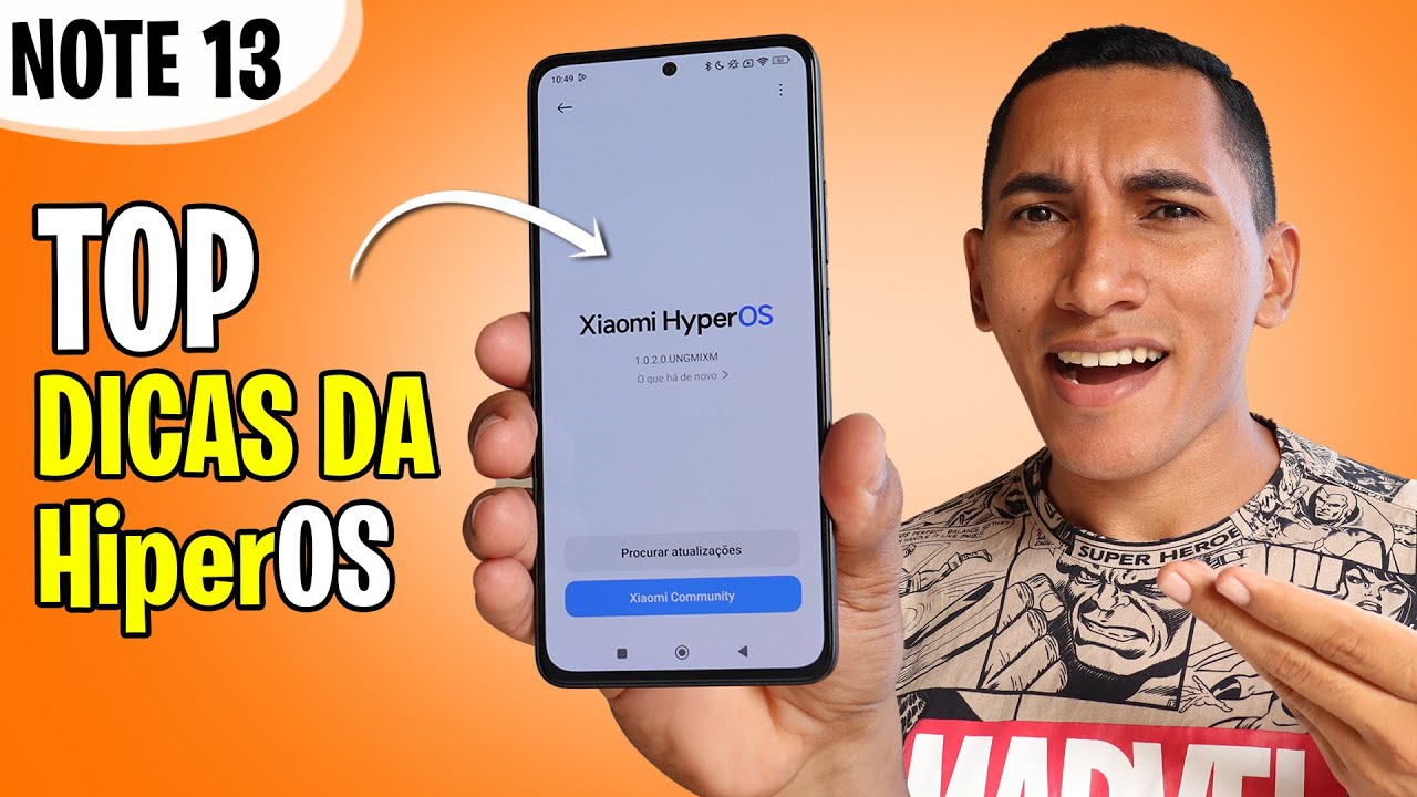 TOP Dicas da HiperOS no Redmi Note 13 (NOVAS FUNÇÕES)