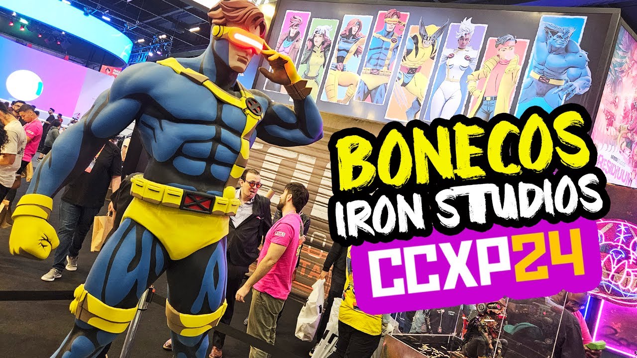 Os Incríveis Colecionáveis na CCXP 2024! Iron Studios #ccxp24