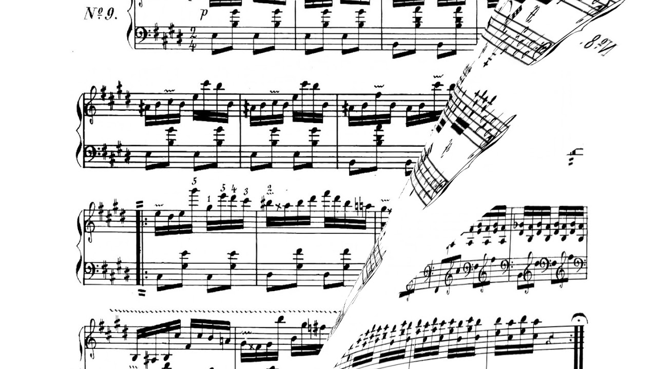 Carl Czerny - 14 Ecossaises Brillantes ou Exercises di Bravura, op. 174