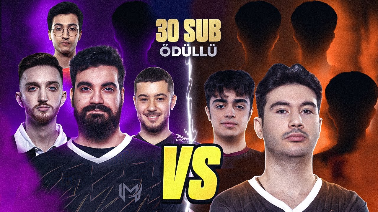 BU SEFER CLOSER İLE AYNI TAKIMDAYIZ (30 SUB &Ouml;D&Uuml;LL&Uuml; 5V5) | HolyPhoenix