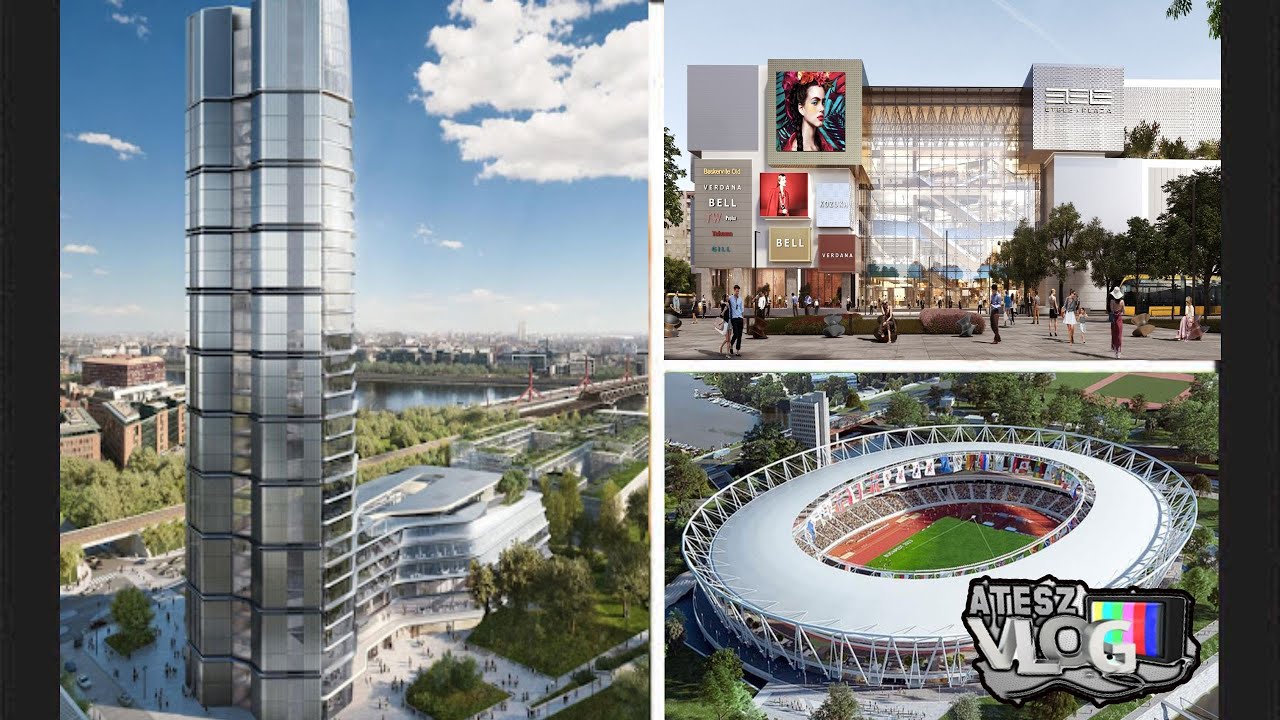 Atesz Vlog 5.11 - Budapest megaprojektei / part 1 / #eteleplaza #budapest #molcampus #budapest2023
