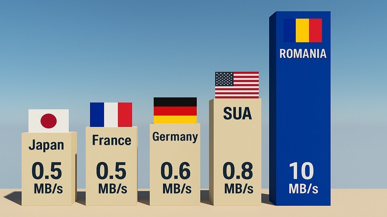 De ce Rom&acirc;nia are cel mai rapid internet din lume? 🌍 Poveste Incredibilă 💥🇷🇴