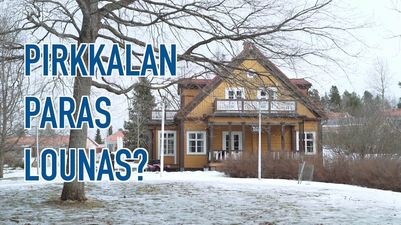 Pirkkalan piilotettu helmi — järven rannalla