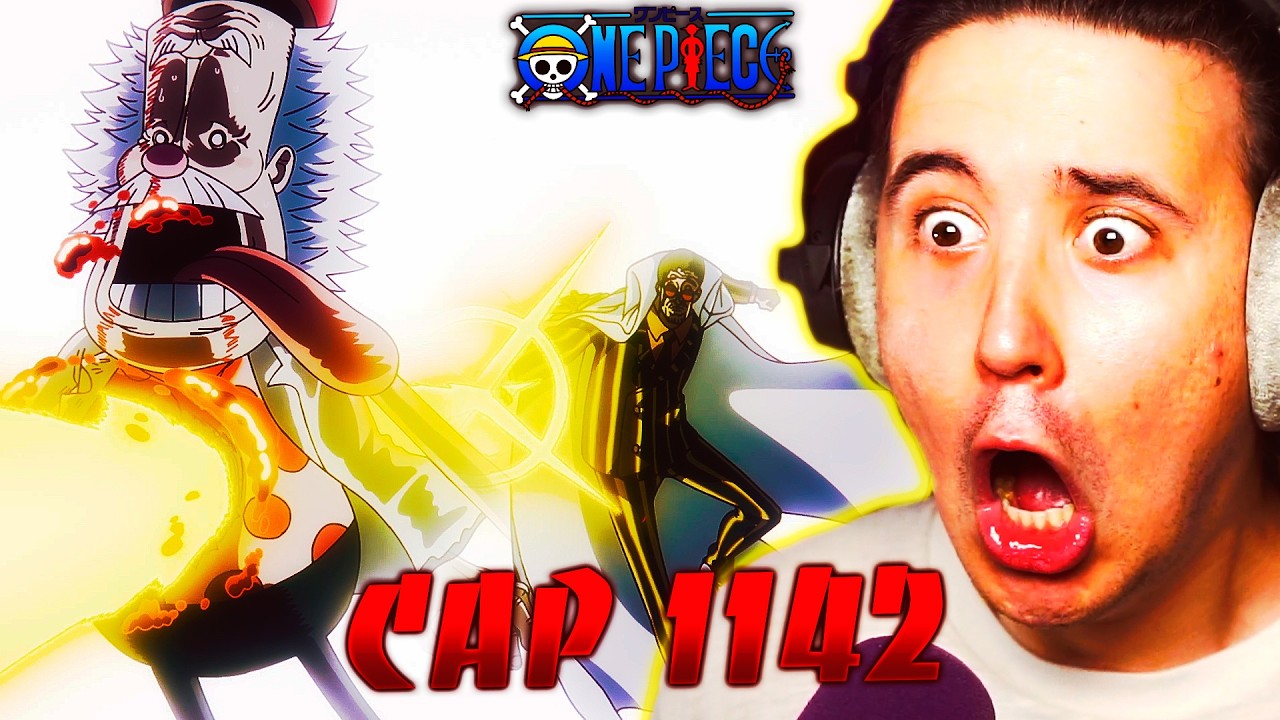 🏴‍☠️EL FINAL DE VEGAPUNK... ONE PIECE CAP 1142!!🏴‍☠️| MI REACCIÓN