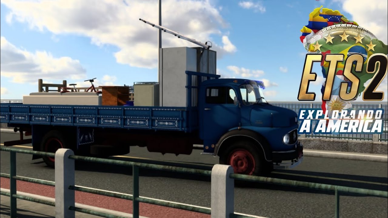 Mudança kkk #eurotrucksimulator2 #mercedes #viwes #1113 #mudança #frete 