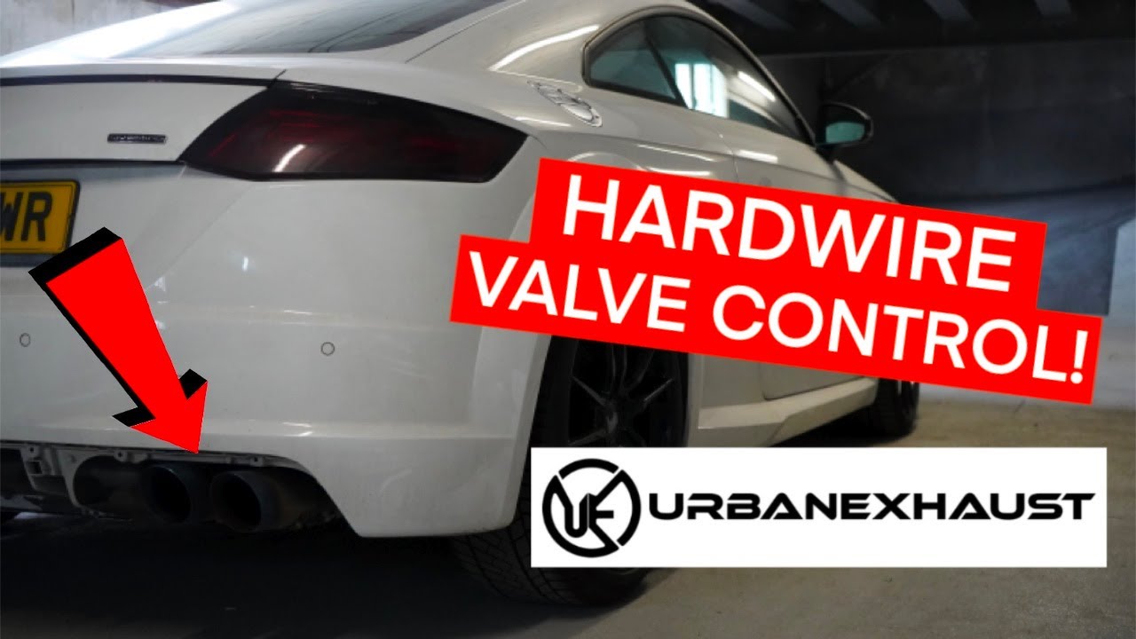 Finally! hardwiring the valve control into my MK3 Audi TT