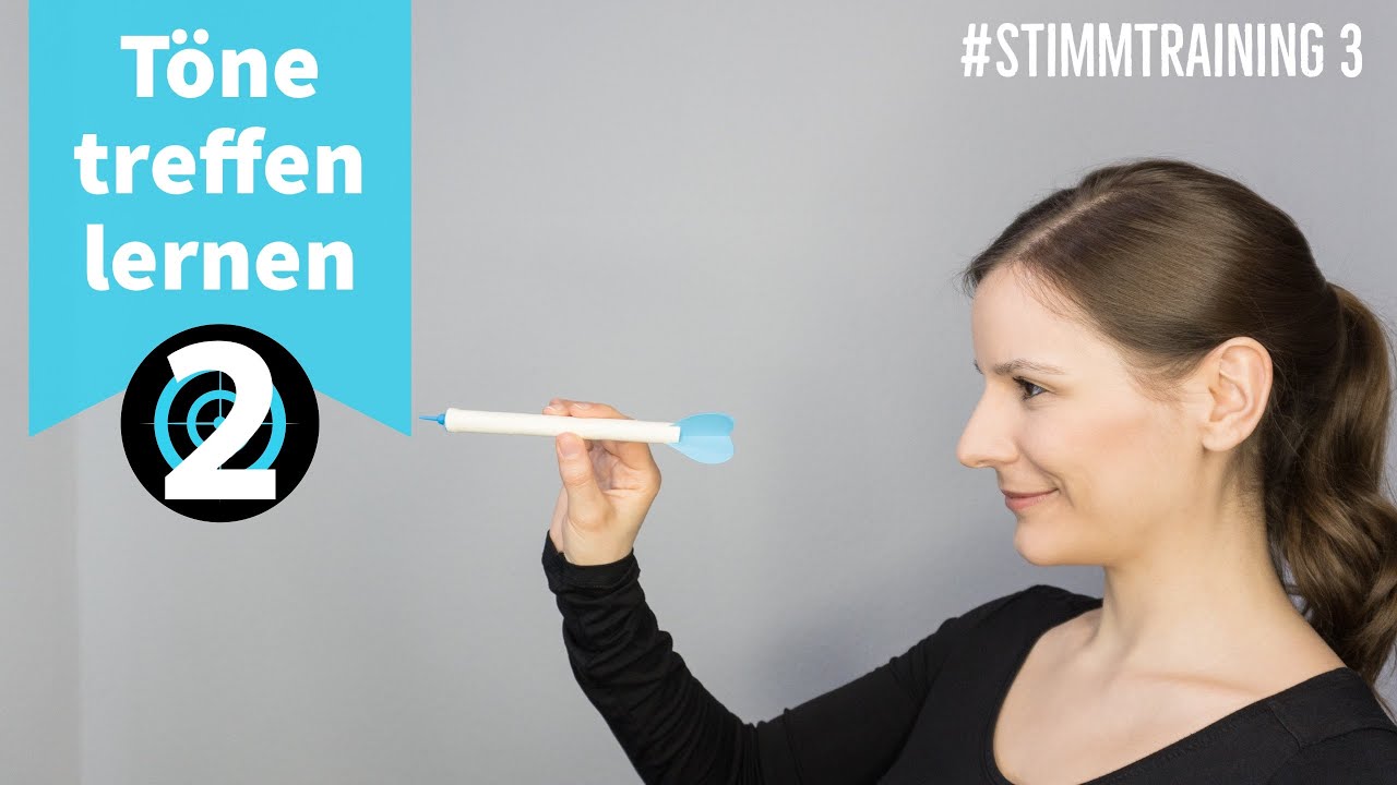 Töne treffen lernen Teil 2 - Gesangsübung zum Mitmachen - Stimmtraining 3 | singDu.de