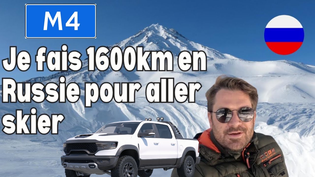 Изучение российских дорог 🇷🇺 : 1600 км для лыжных трасс 🎿