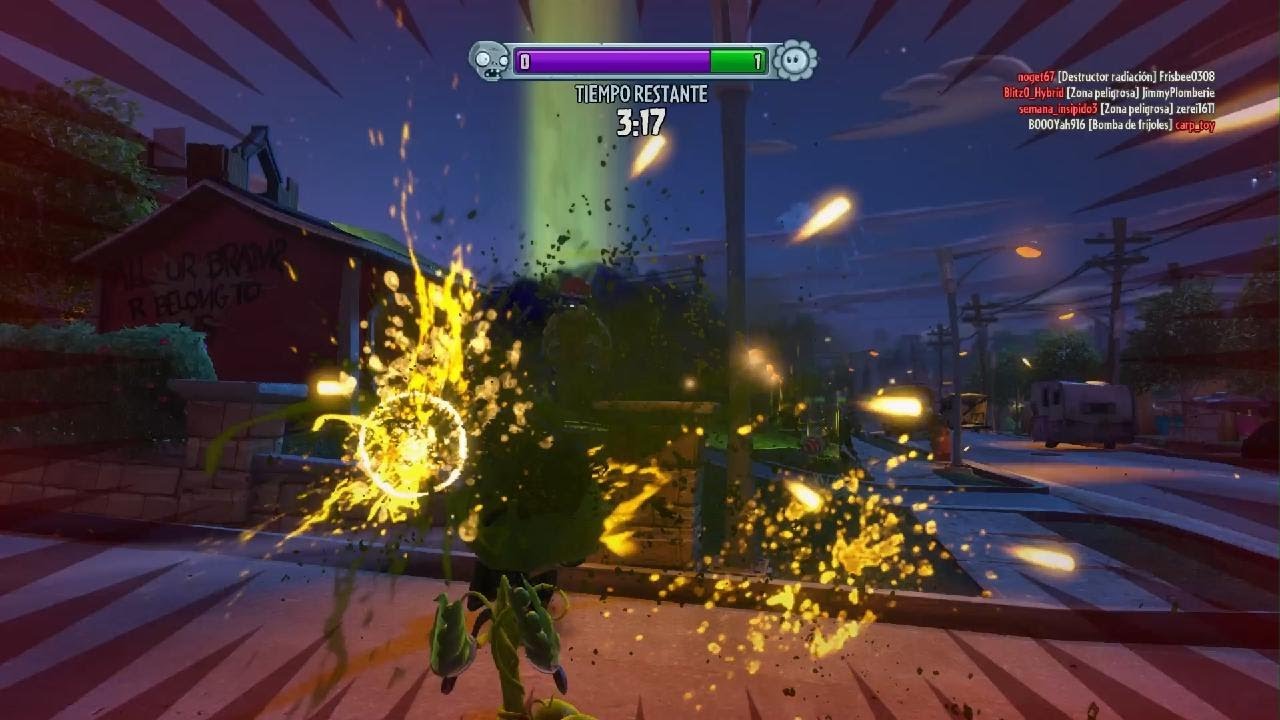 Agente Guisante PVZGW1  Jardines y Cementerios