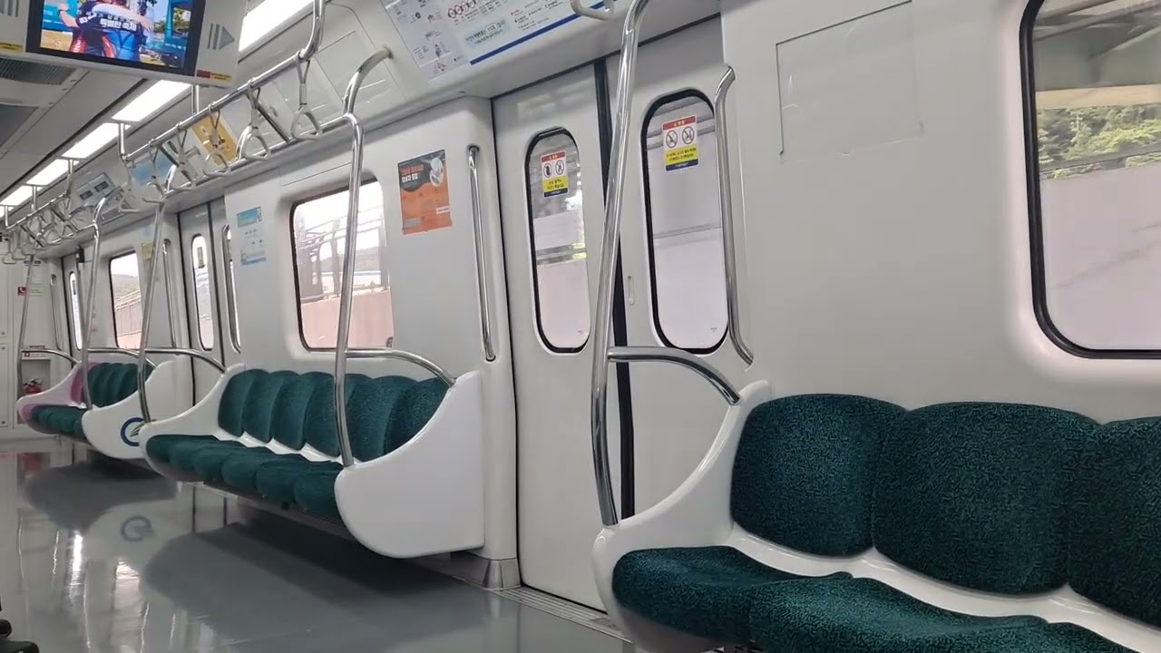 광주지하철 1호선 녹동🔜소태 주행