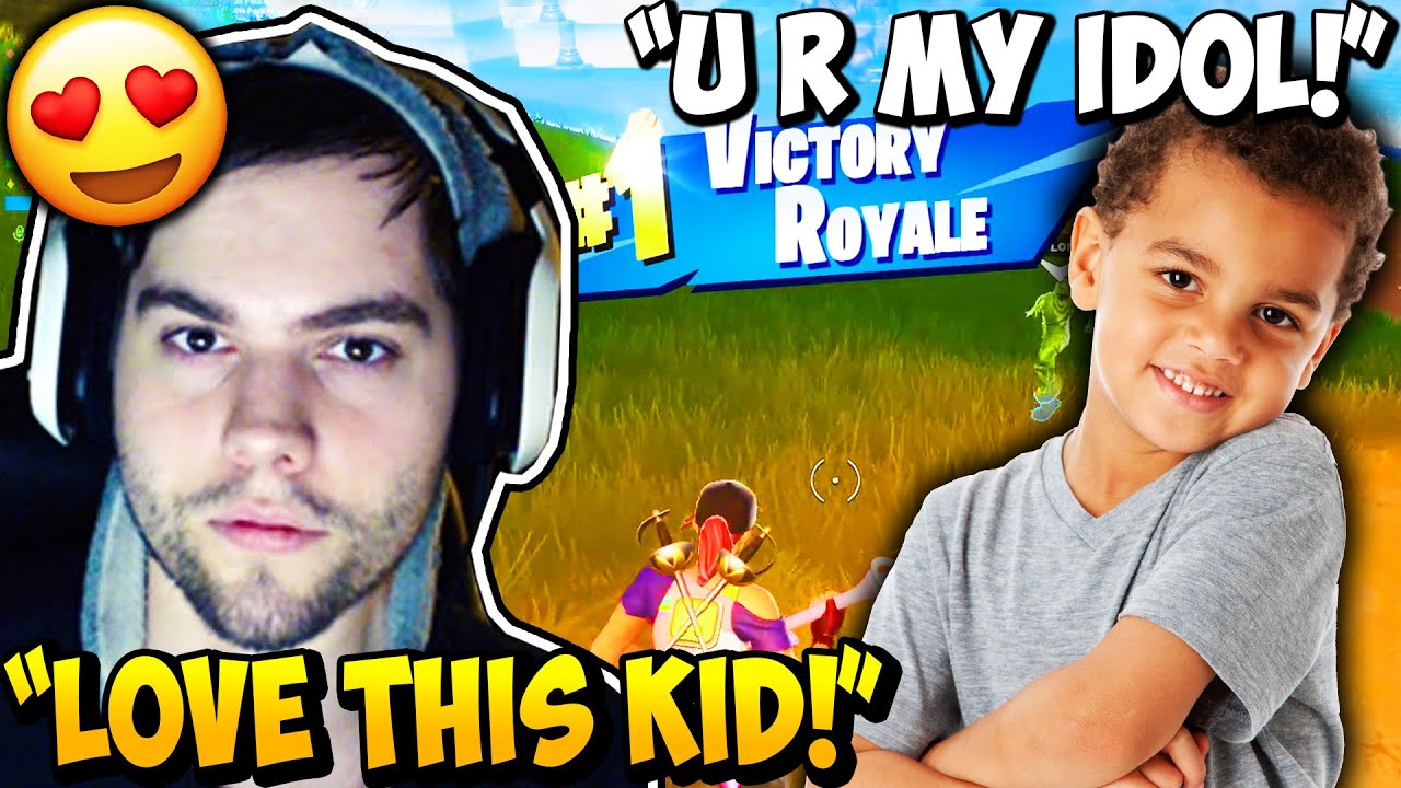 DAKOTAZ Plays Fortnite With The CUTEST KID EVER! *ADORABLE* Fortnite HILARIOUS & CUTE Moments