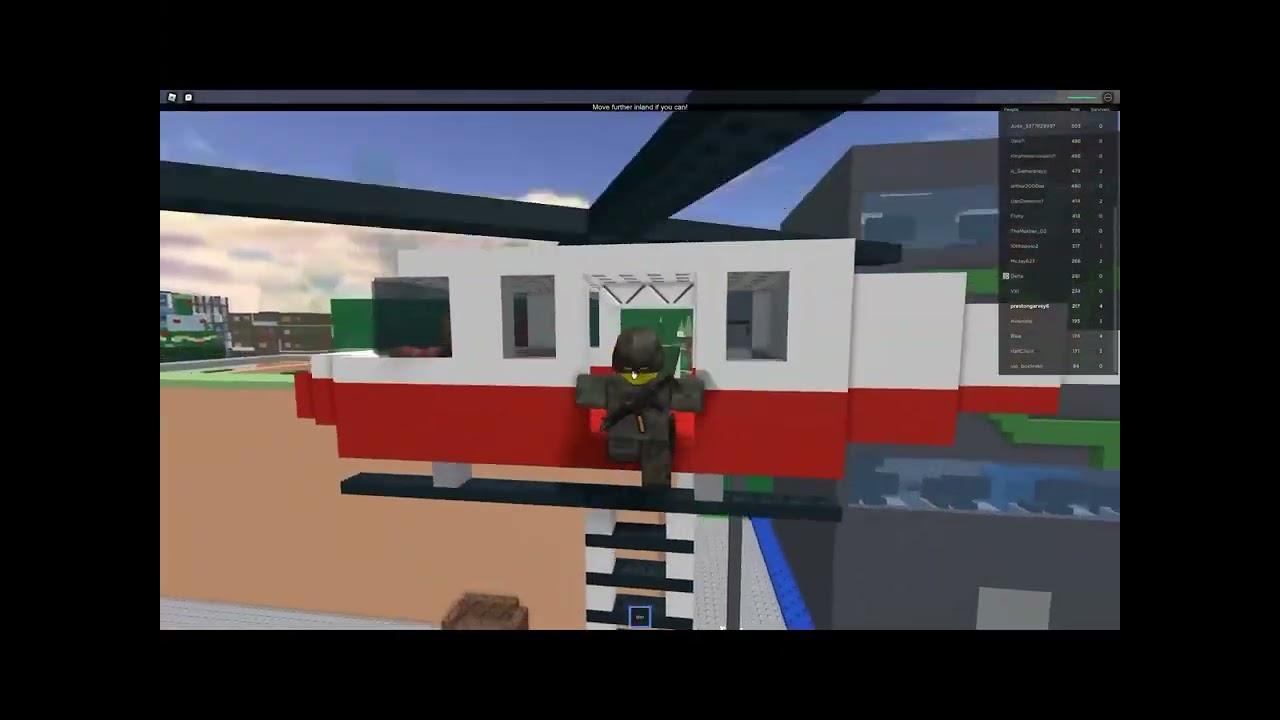 Survive the end of roblox helicopter ending
